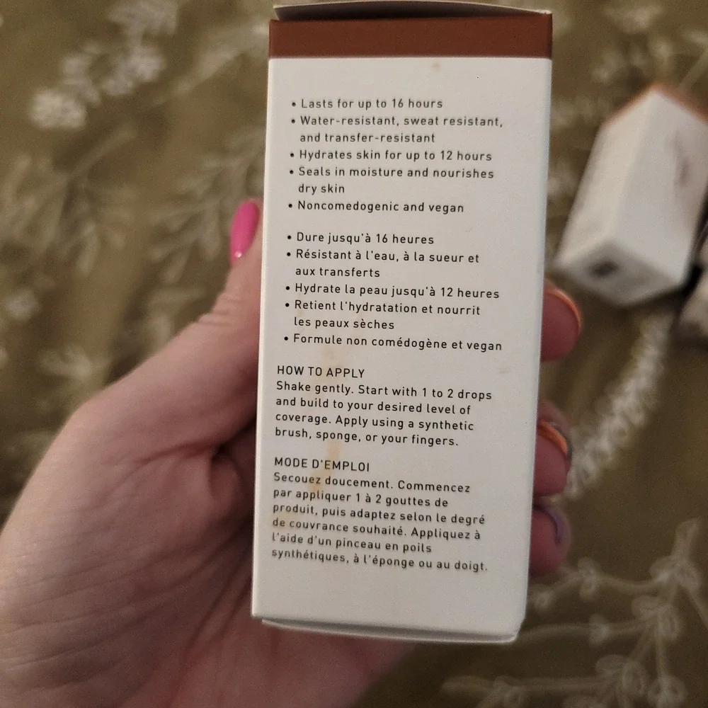 Morphe 2 Hint Hint Skin Tint Hint of Truffle Deep Neutral Golden 1oz Foundation‎